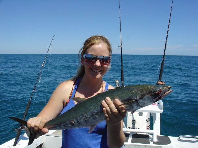 Jay's first Qld School Mackerel